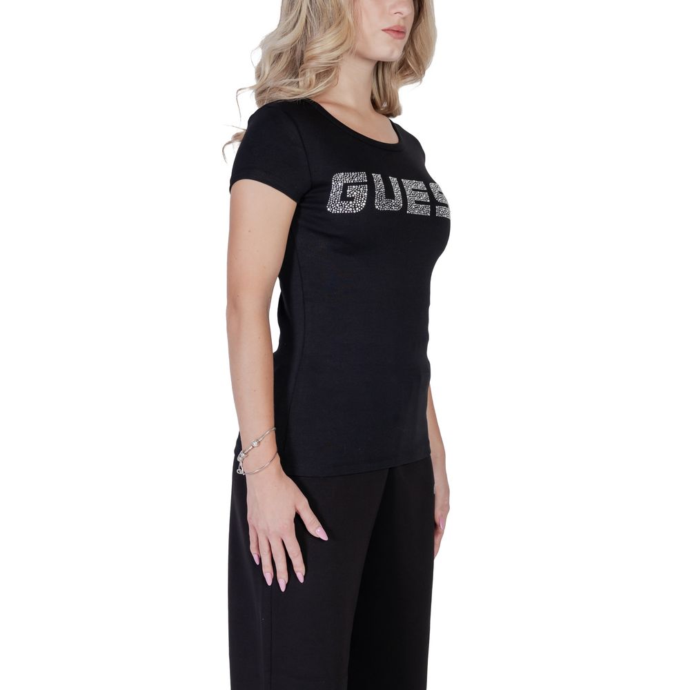 Guess Active Black Cotton T-Shirt | Regal Royce