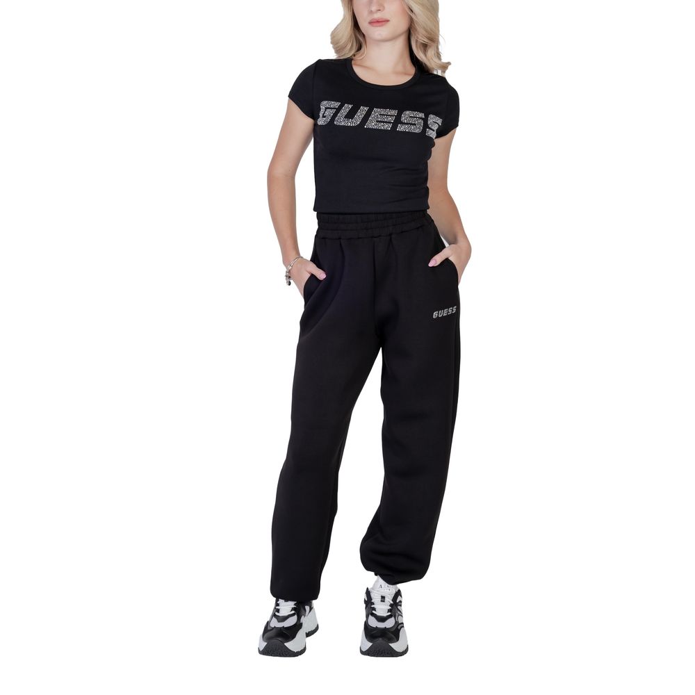 Guess Active Black Cotton T-Shirt | Regal Royce