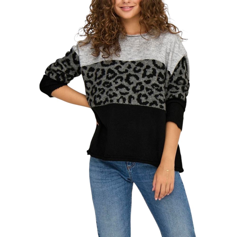 Only Gray Marabou Sweatshirt | Regal Royce