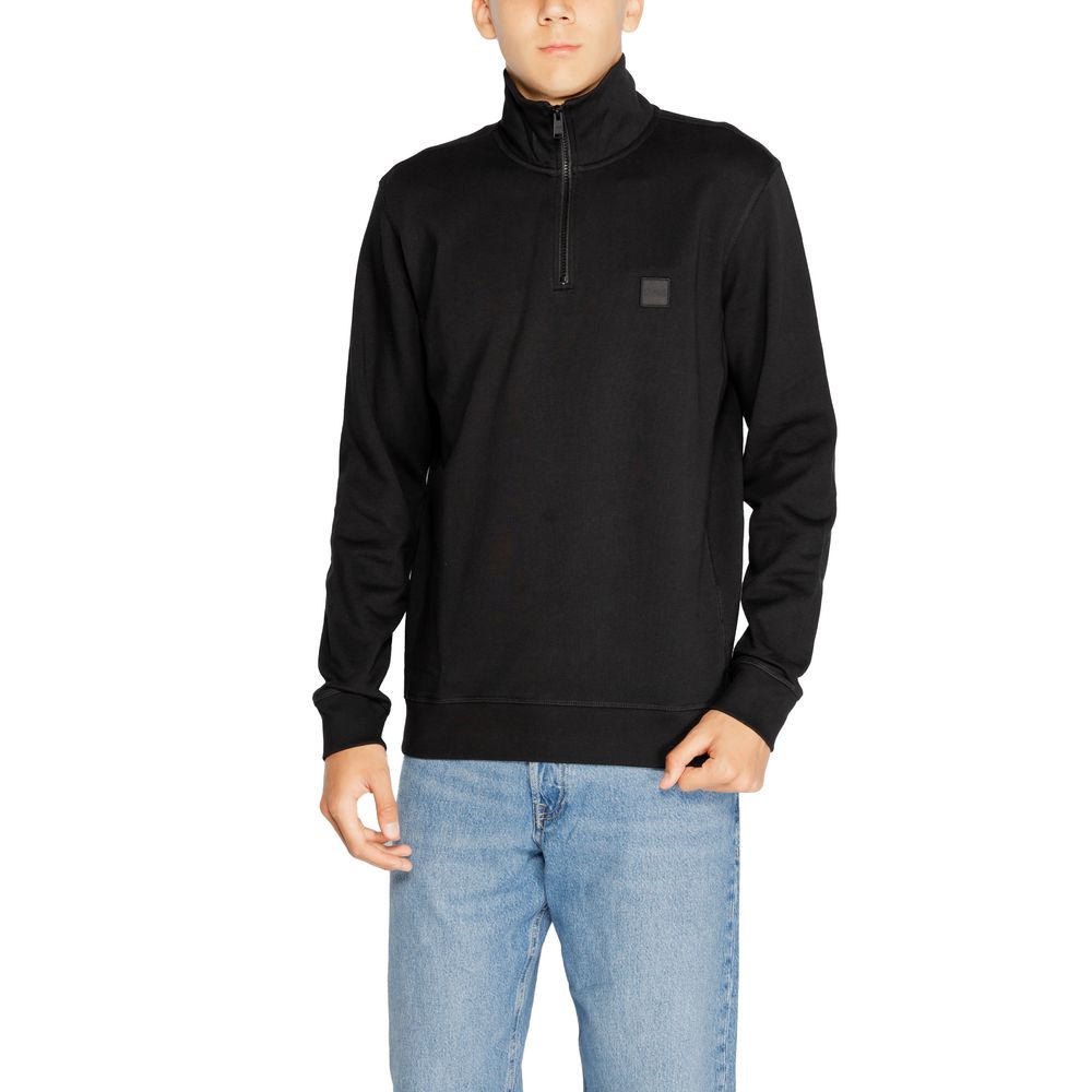Hugo Boss Black Cotton Sweatshirt | Regal Royce