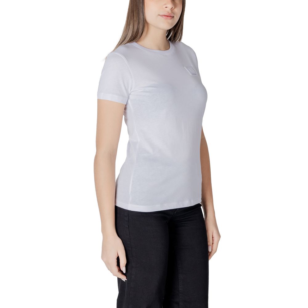 Armani Exchange White Cotton T-Shirt | Regal Royce
