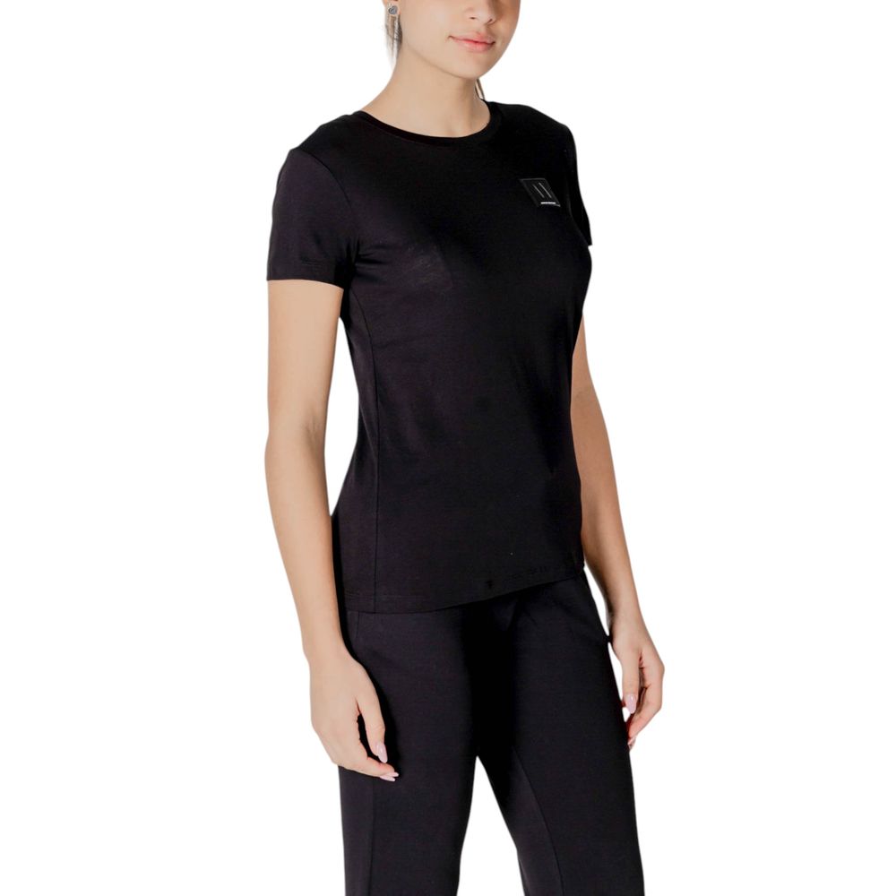 Armani Exchange Black Cotton T-Shirt | Regal Royce
