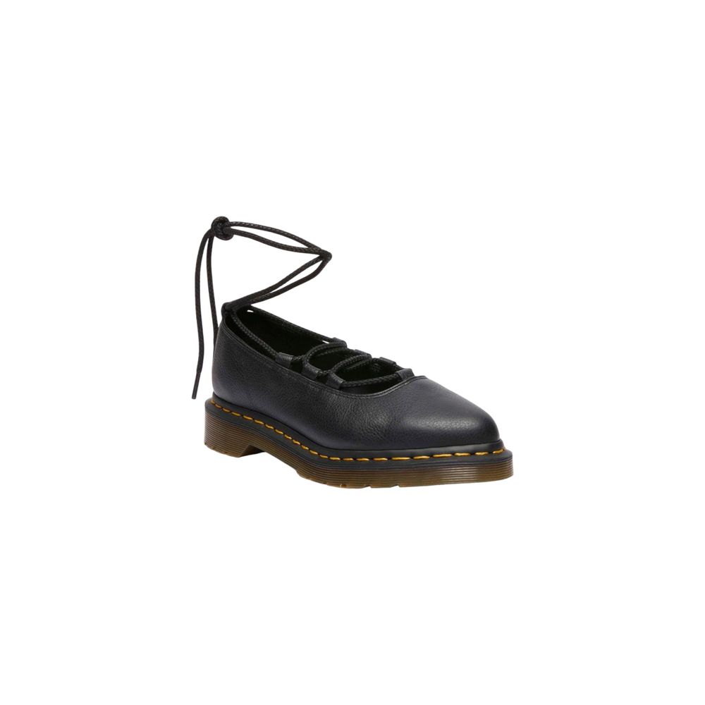 Dr. Martens Black Leather Platform Pumps | Regal Royce