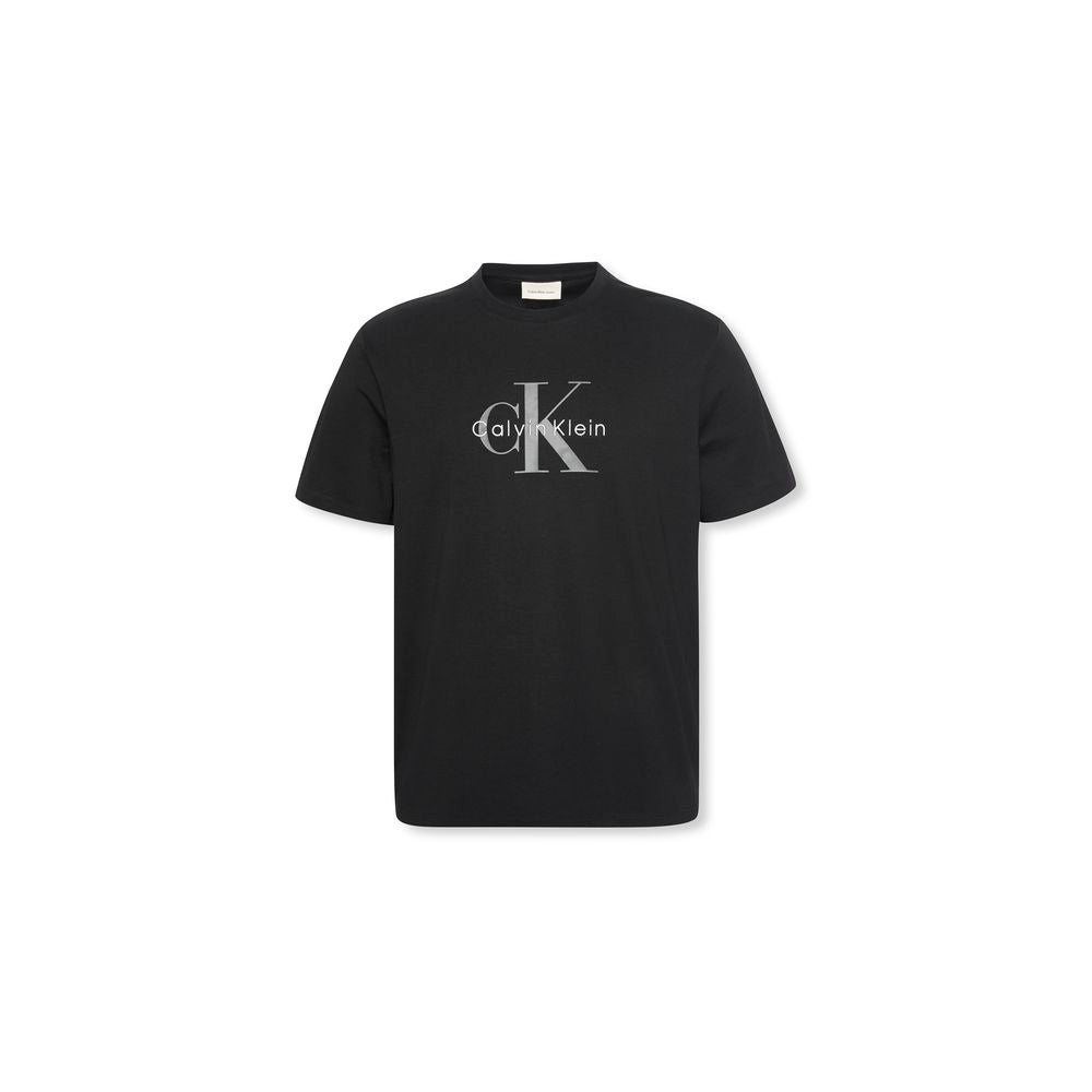 Calvin Klein Jeans Black Cotton T-Shirt | Regal Royce