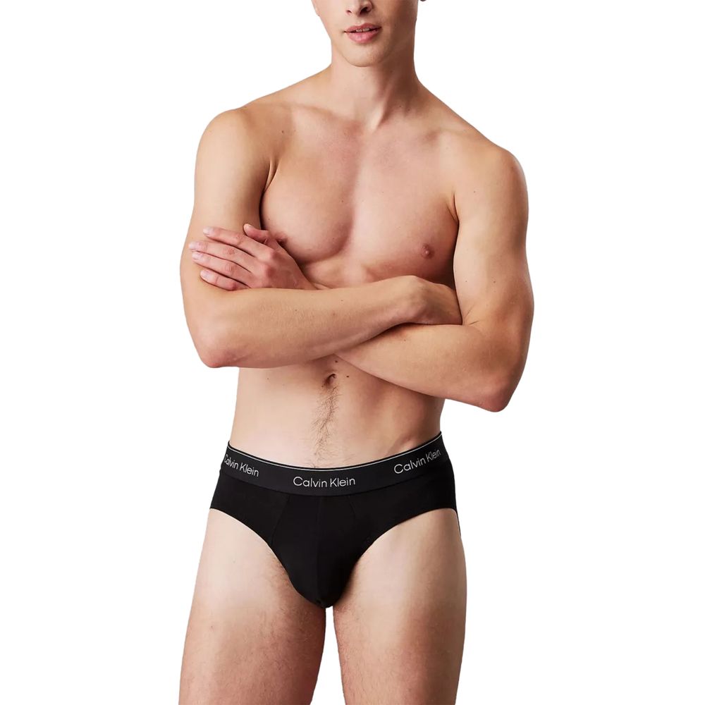 Calvin Klein Underwear Black Cotton Briefs | Regal Royce
