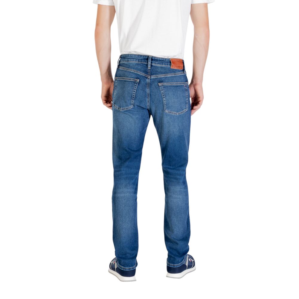 Tommy Hilfiger Jeans Blue Recycled Cotton Skinny Jeans | Regal Royce