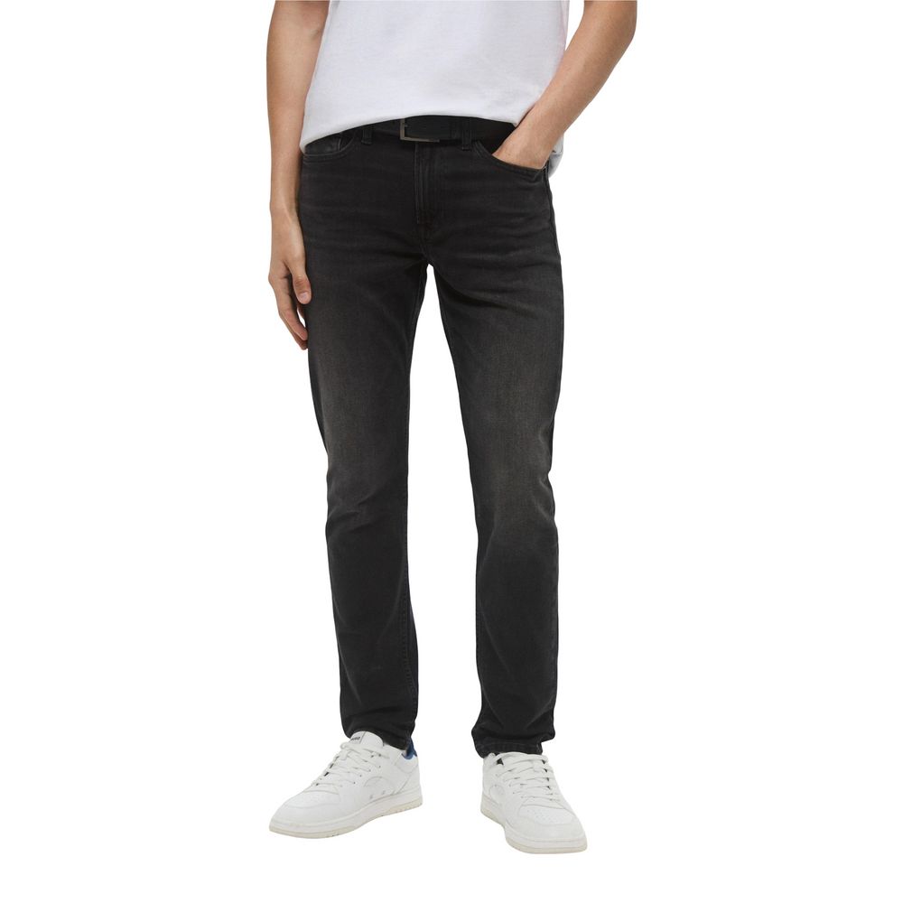 Calvin Klein Jeans Black Cotton Skinny Jeans | Regal Royce