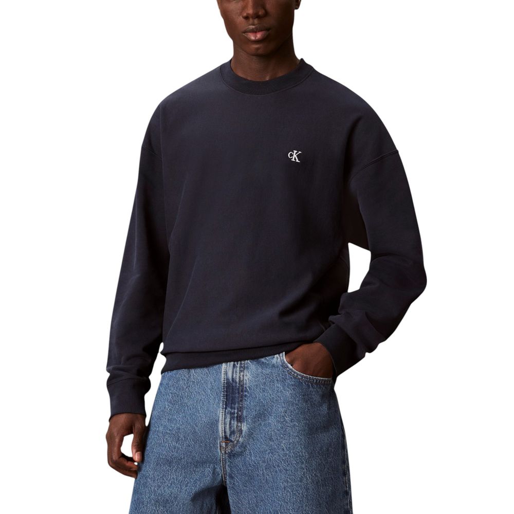 Calvin Klein Jeans Blue Cotton Sweatshirt | Regal Royce