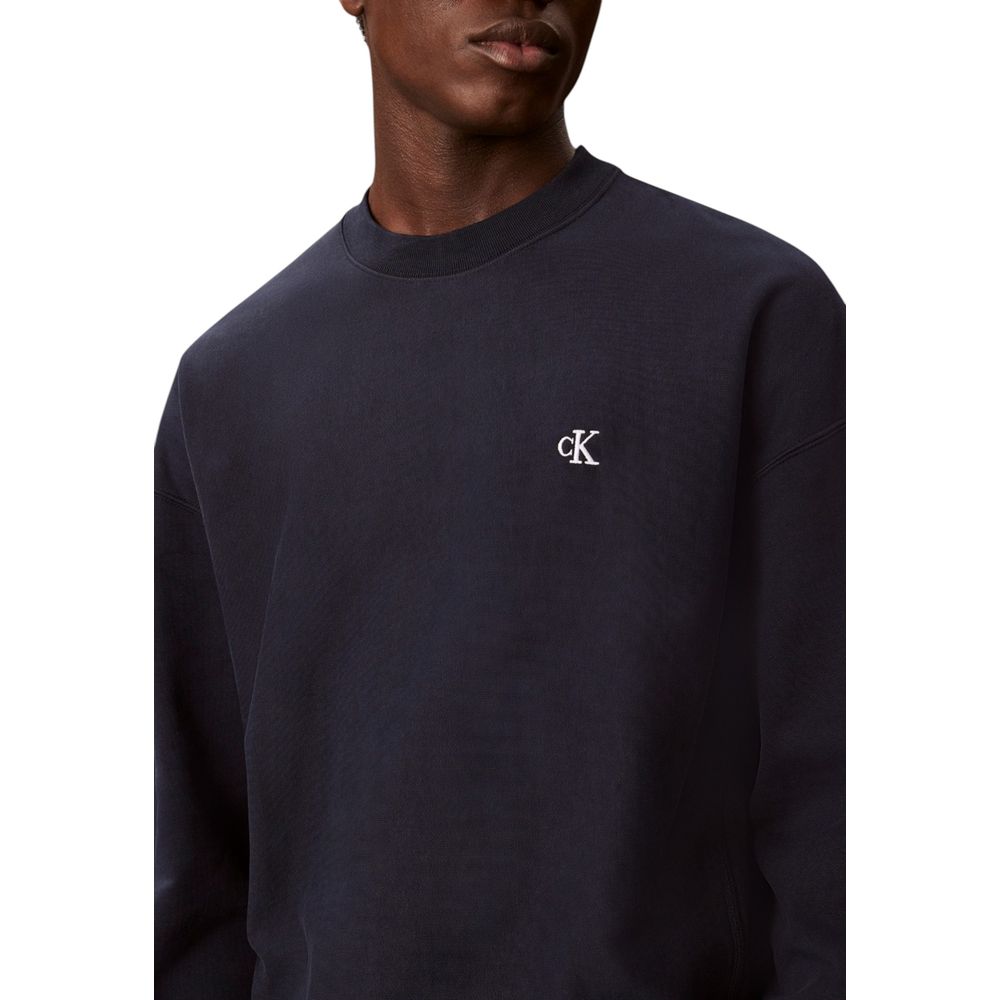 Calvin Klein Jeans Blue Cotton Sweatshirt | Regal Royce