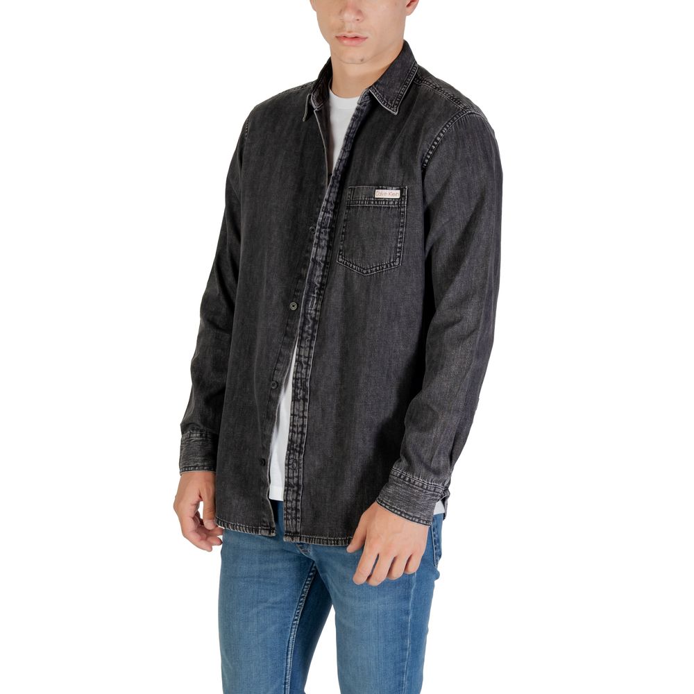 Calvin Klein Jeans Black Denim Shirt | Regal Royce