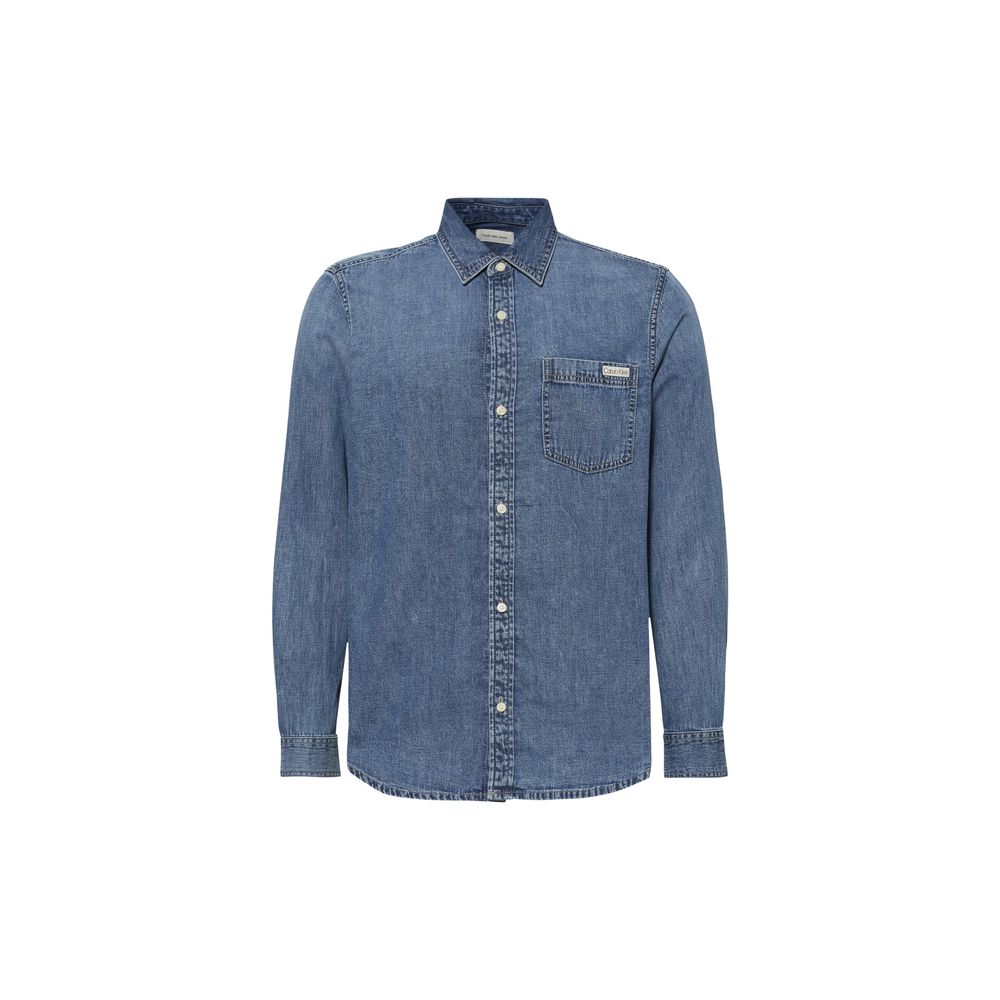 Calvin Klein Jeans Blue Denim Shirt | Regal Royce