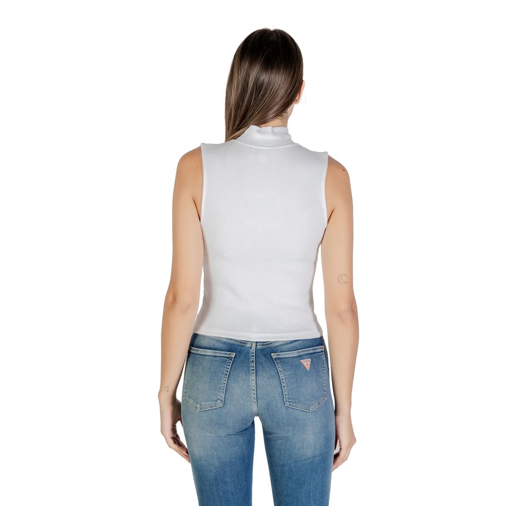 Calvin Klein Jeans White Cotton Top | Regal Royce