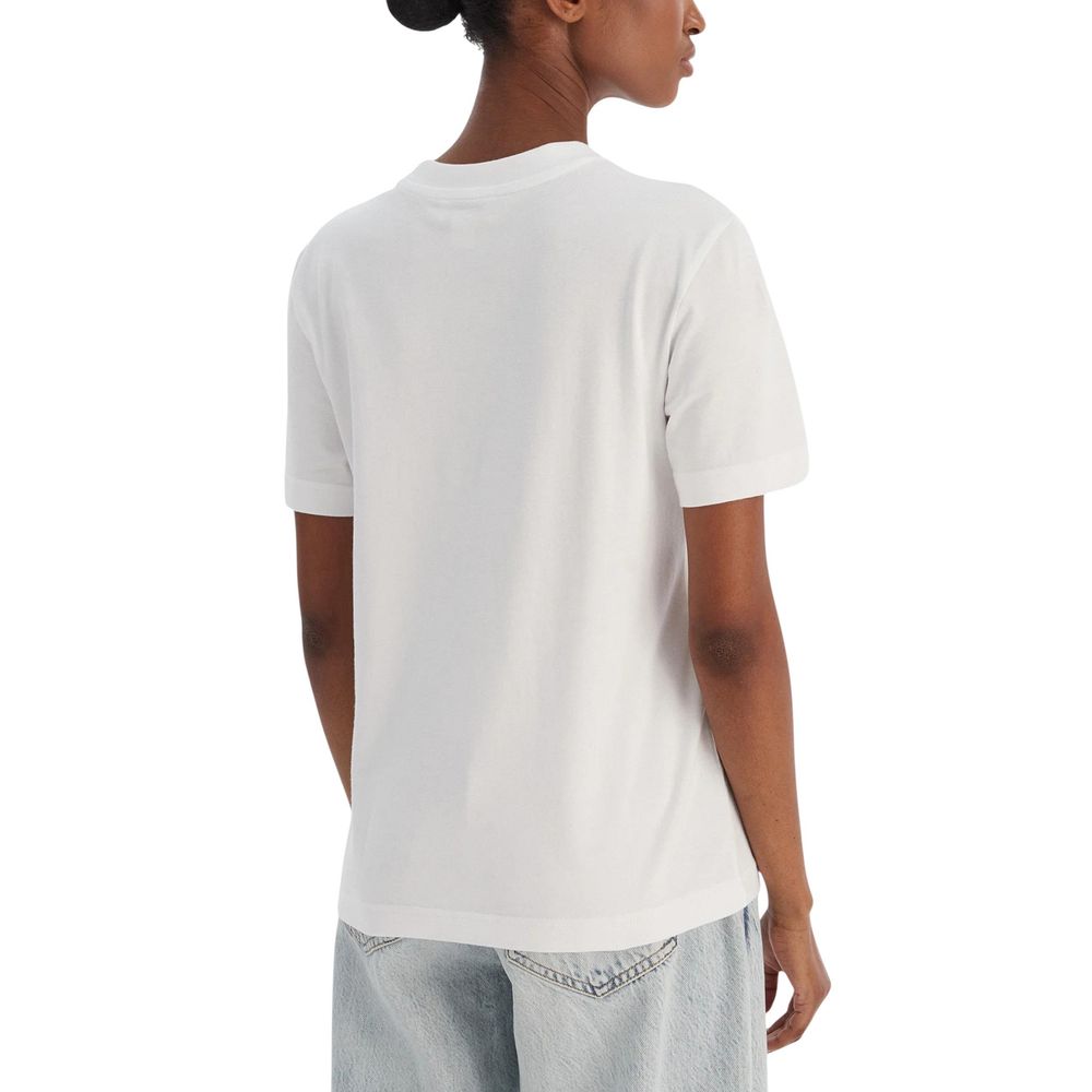 Calvin Klein Jeans White Cotton T-Shirt | Regal Royce