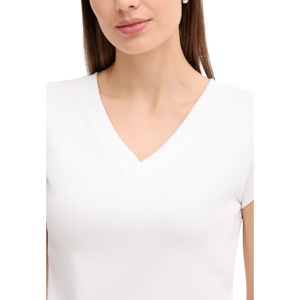 Calvin Klein Jeans White Cotton T-Shirt | Regal Royce