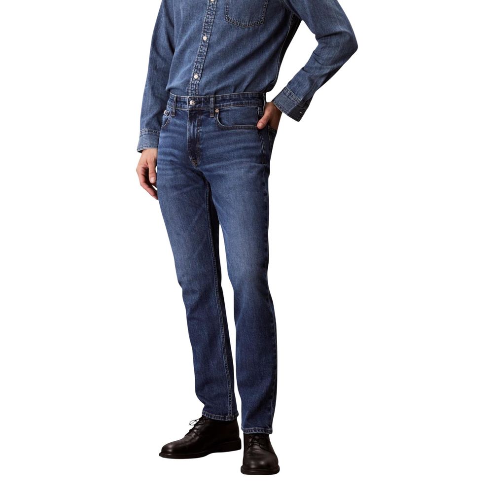 Calvin Klein Jeans Blue Cotton Skinny Jeans | Regal Royce