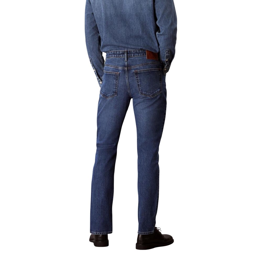 Calvin Klein Jeans Blue Cotton Skinny Jeans | Regal Royce