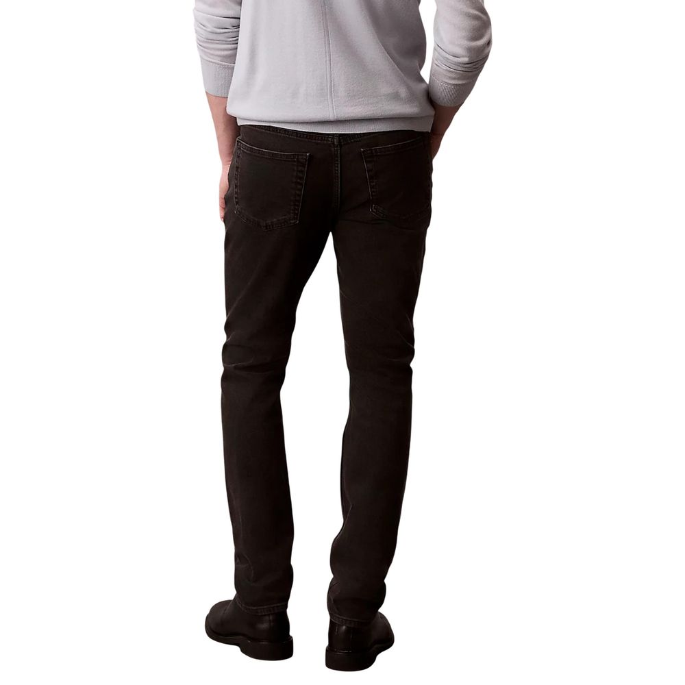Calvin Klein Jeans Black Cotton Skinny Jeans | Regal Royce