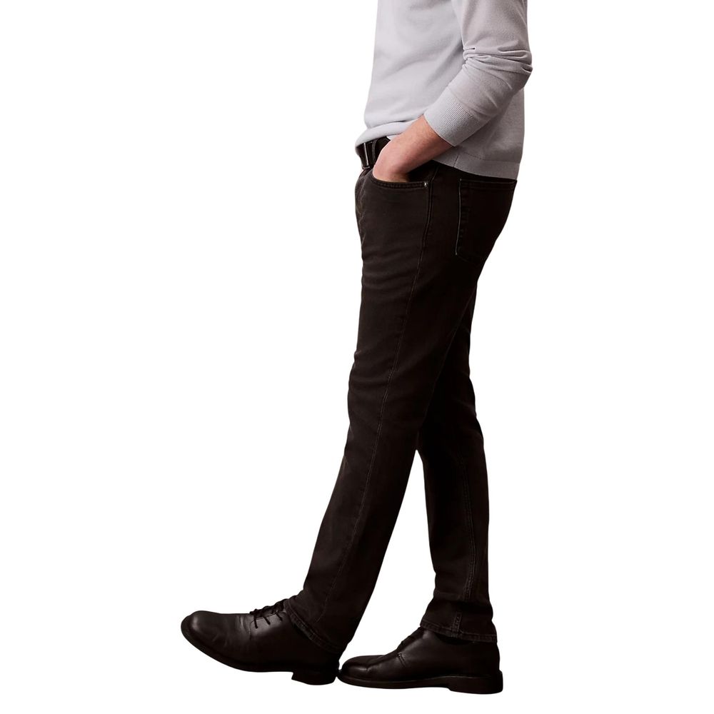 Calvin Klein Jeans Black Cotton Skinny Jeans | Regal Royce