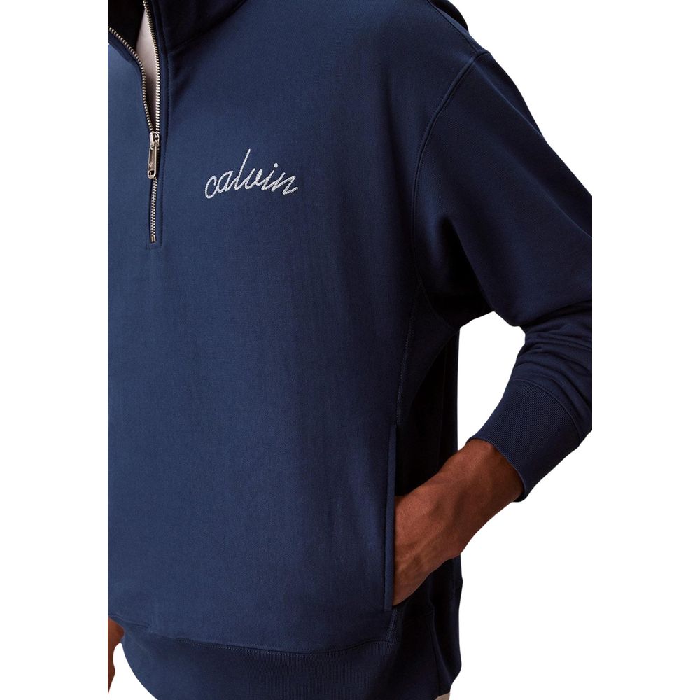 Calvin Klein Jeans Blue Cotton Sweatshirt | Regal Royce