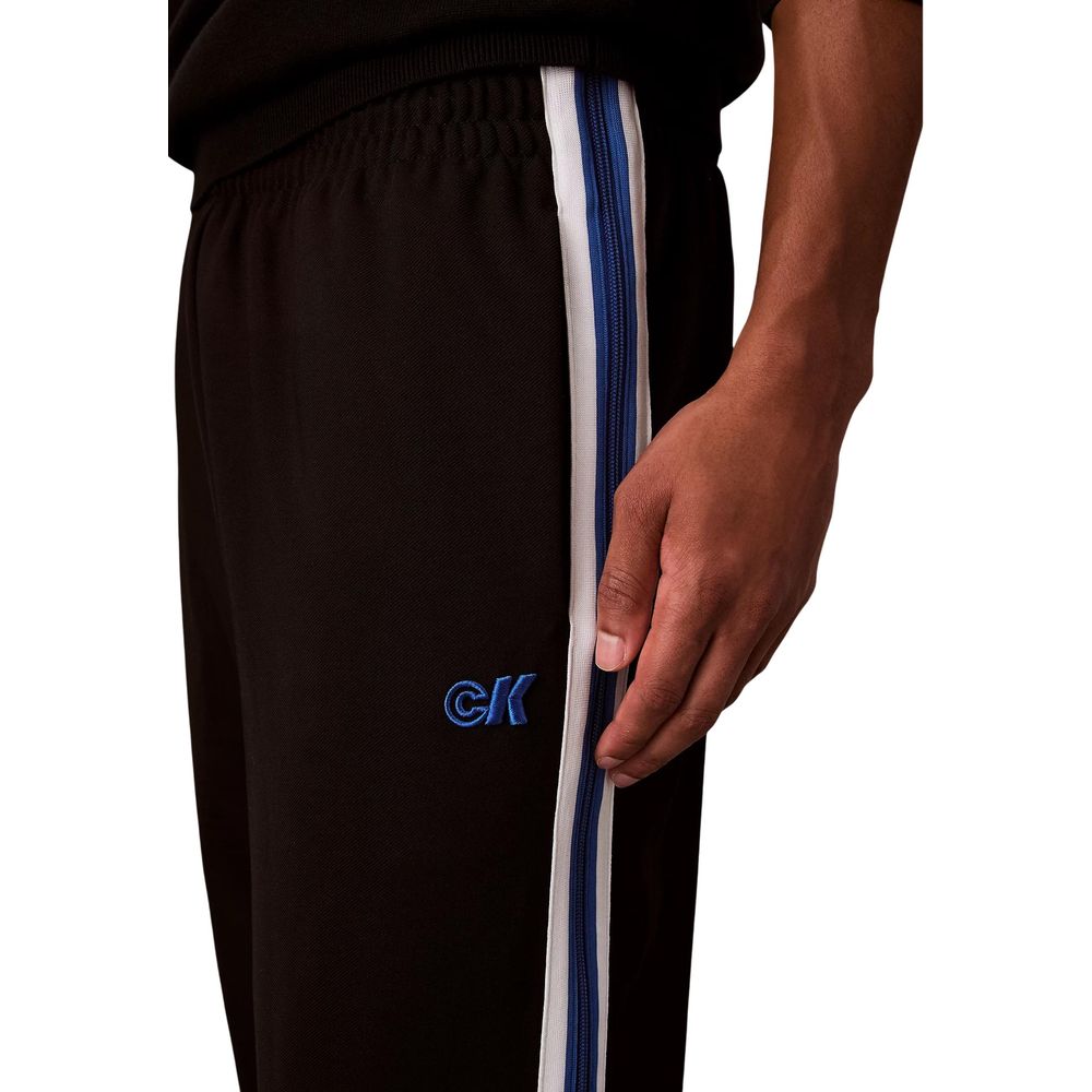 Calvin Klein Jeans Black Polyester Joggers (Workout Pants) | Regal Royce