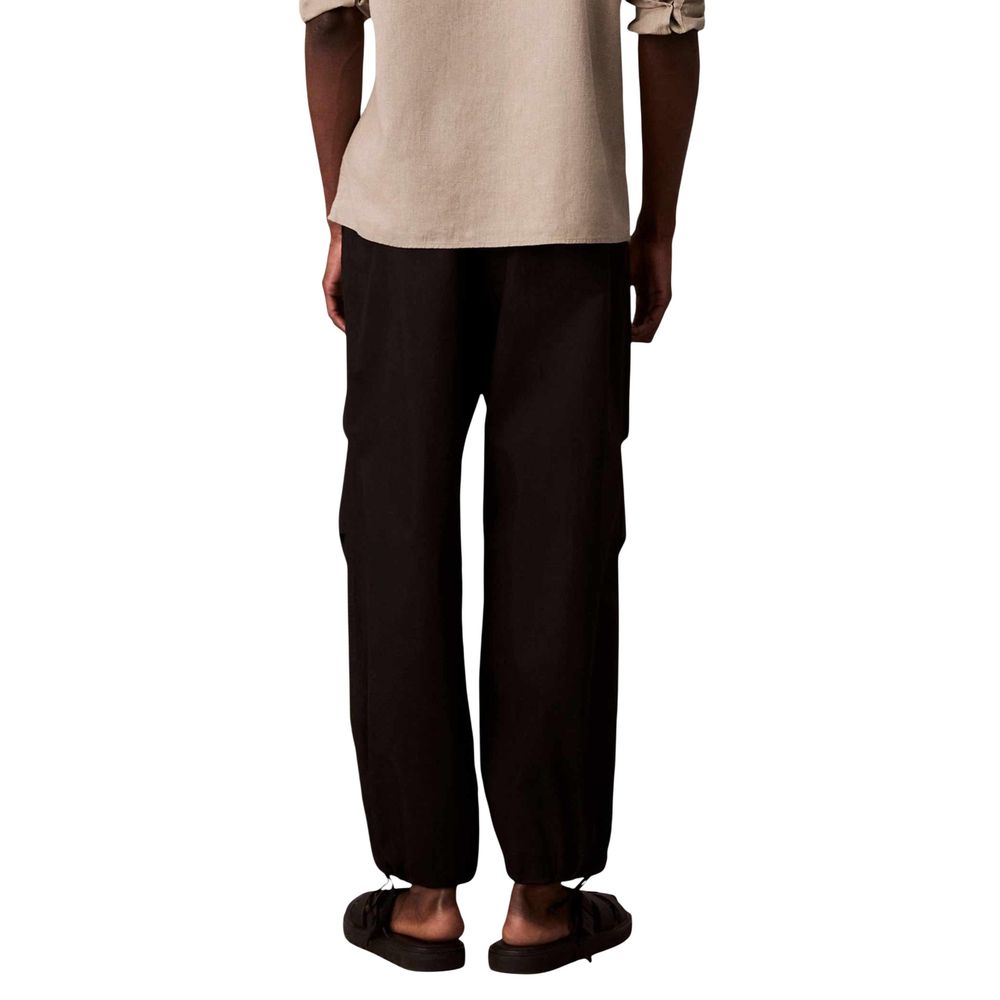 Calvin Klein Jeans Black Cotton Joggers (Workout Pants) | Regal Royce