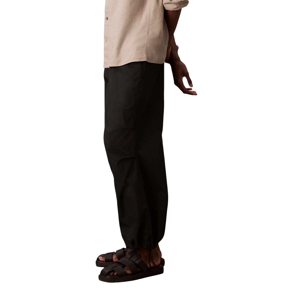 Calvin Klein Jeans Black Cotton Joggers (Workout Pants) | Regal Royce