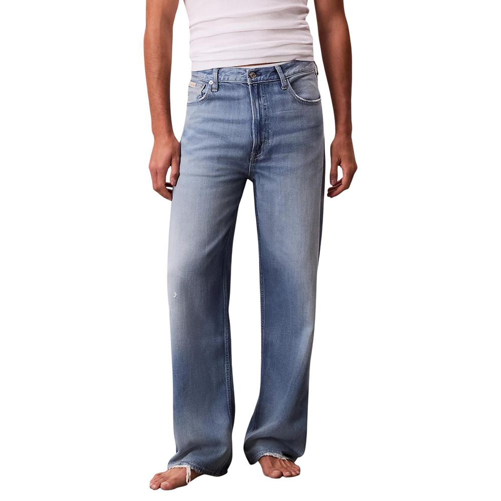Calvin Klein Jeans Blue Lyocell Relaxed Fit Jeans | Regal Royce