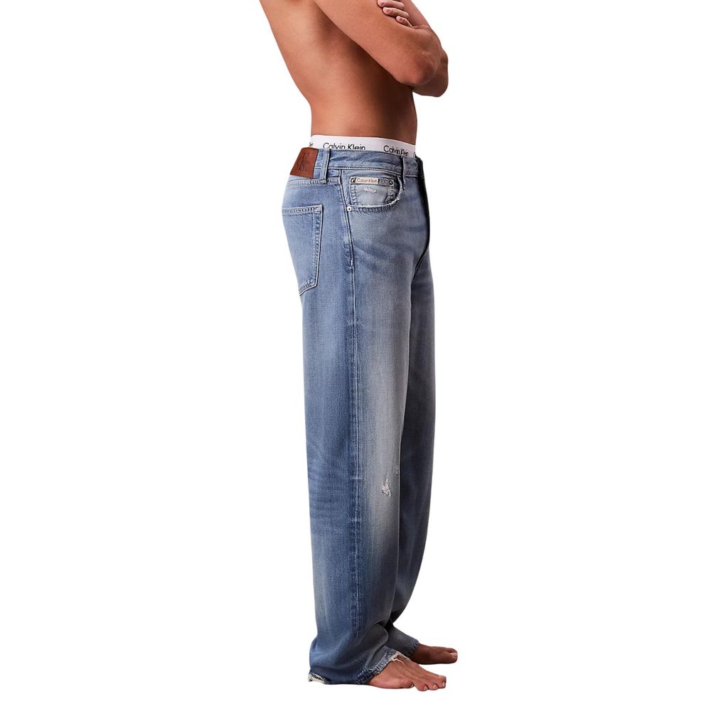 Calvin Klein Jeans Blue Lyocell Relaxed Fit Jeans | Regal Royce