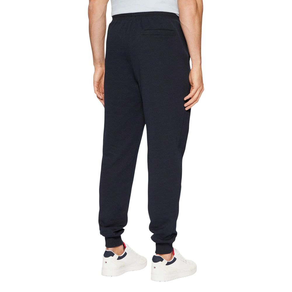 Tommy Hilfiger Blue Cotton Joggers (Workout Pants) | Regal Royce