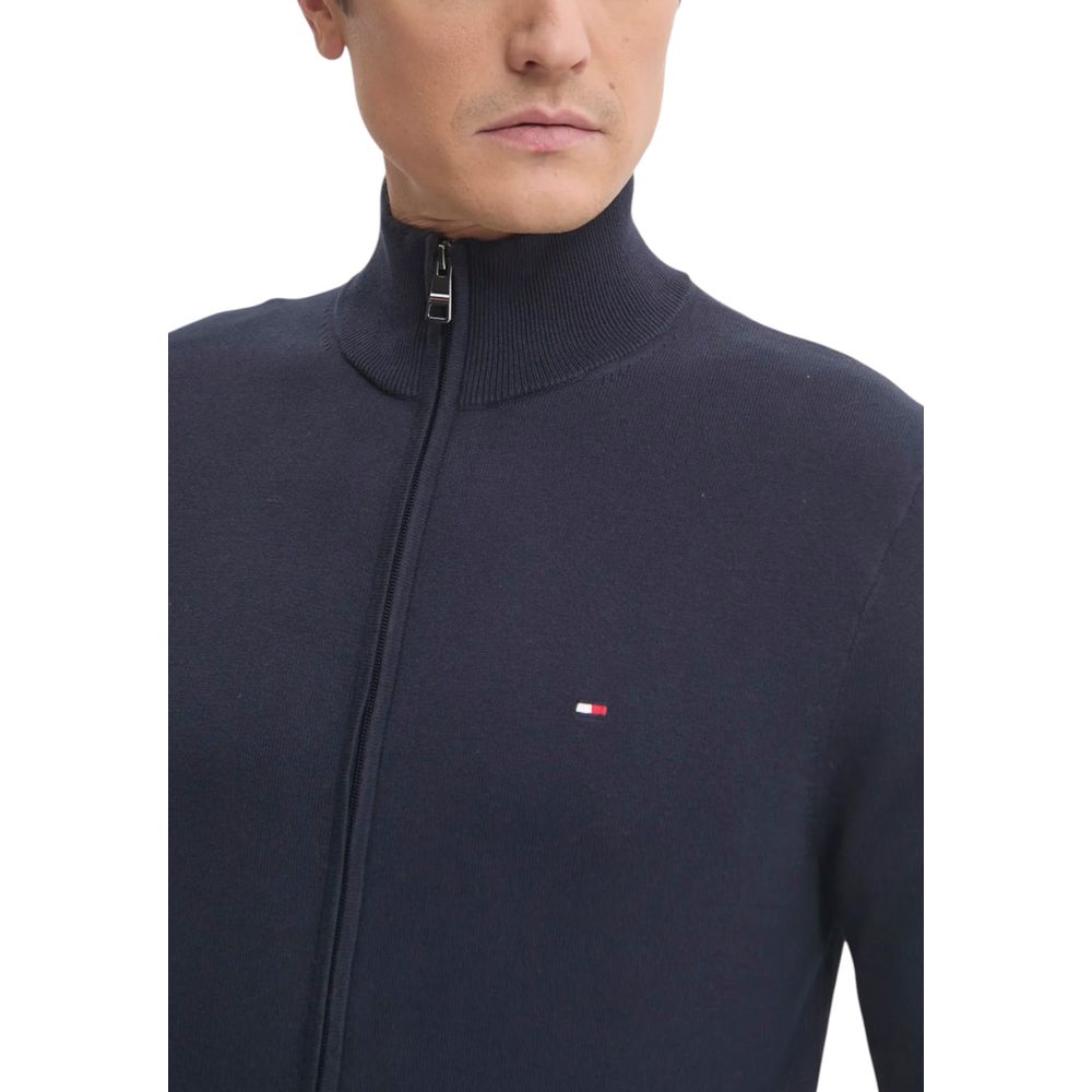 Tommy Hilfiger Blue Cotton Cardigan | Regal Royce
