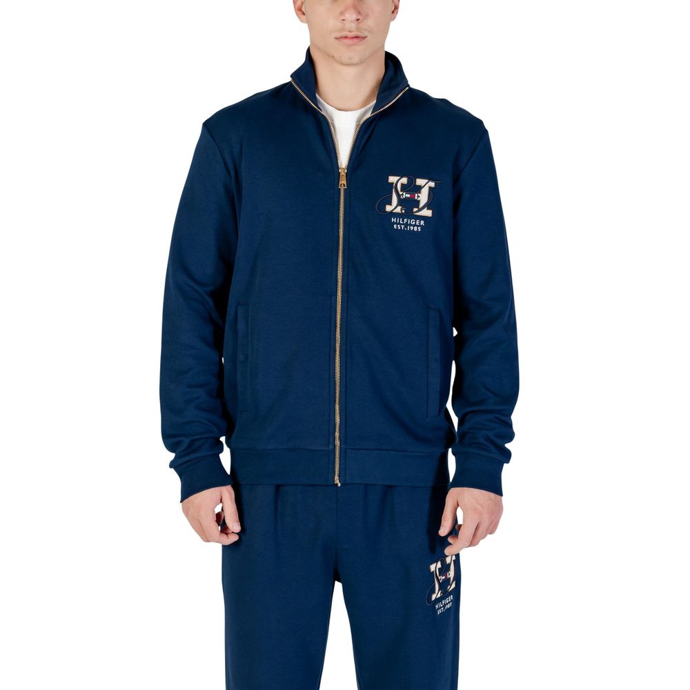 Tommy Hilfiger Blue Recycled Cotton Sweatshirt | Regal Royce