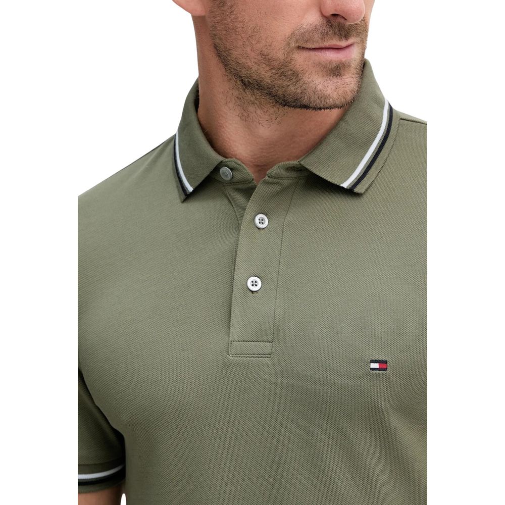 Tommy Hilfiger Bicolor Organic Cotton Polo Shirt | Regal Royce
