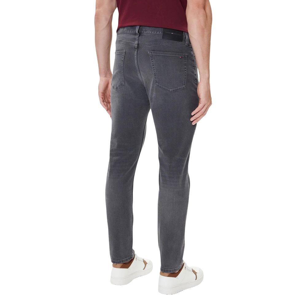Tommy Hilfiger Gray Recycled Cotton Skinny Jeans | Regal Royce