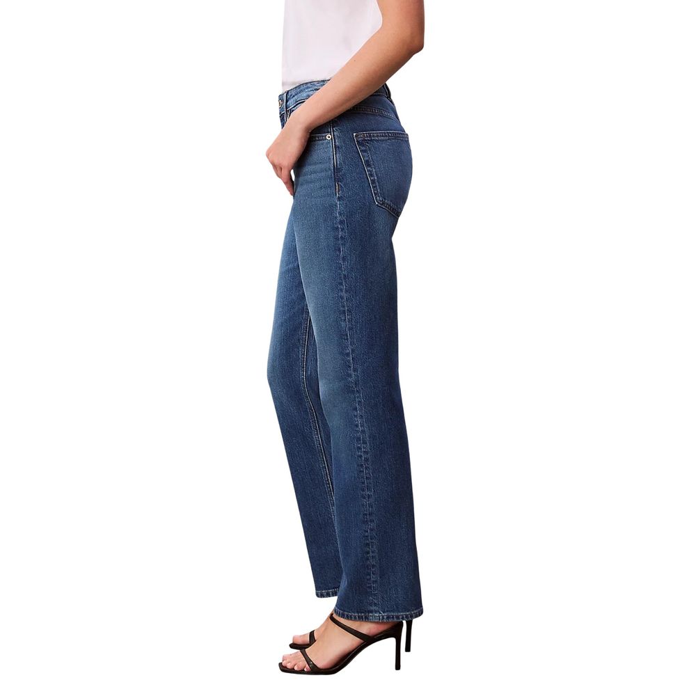 Calvin Klein Jeans Blue Cotton Mom Jeans | Regal Royce