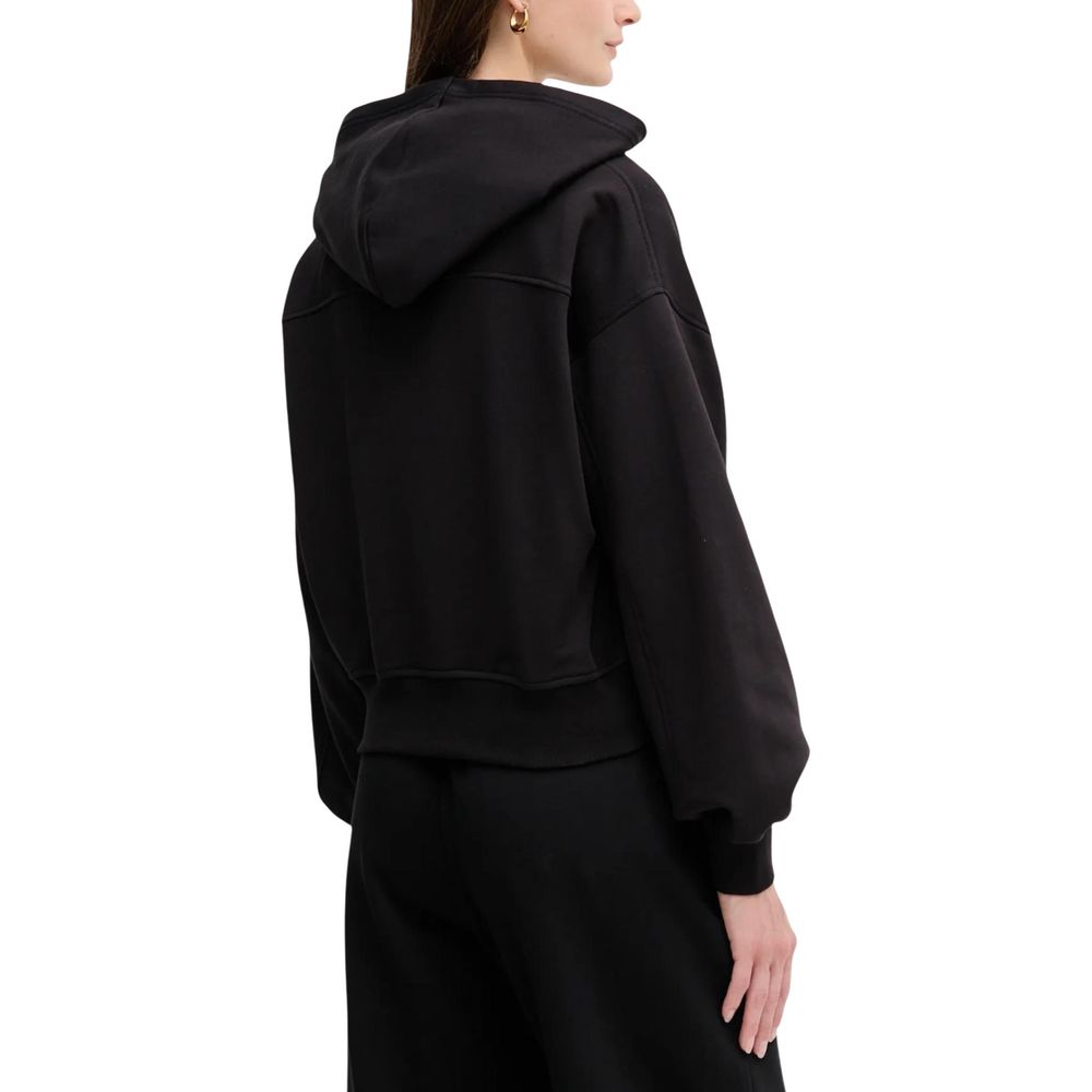 Calvin Klein Jeans Black Cotton Hoodie | Regal Royce