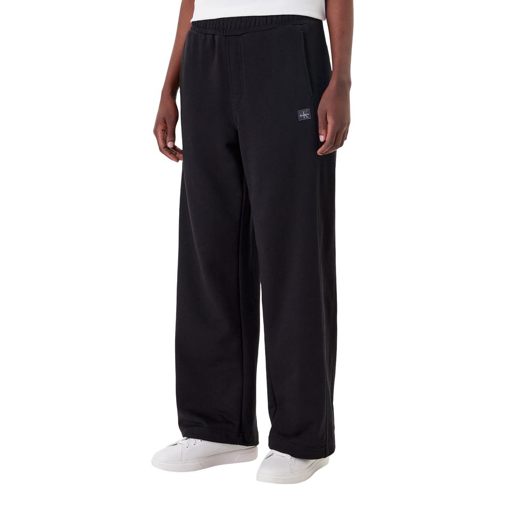 Calvin Klein Jeans Black Cotton Joggers (Workout Pants) | Regal Royce