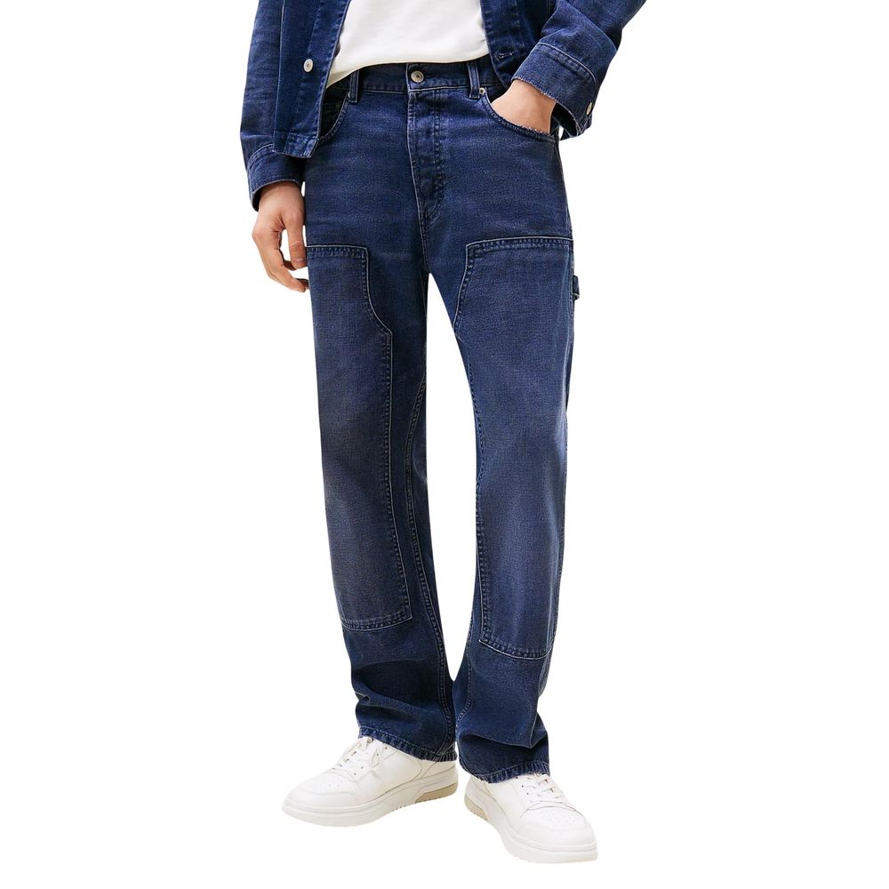 Tommy Hilfiger Jeans Blue Recycled Cotton Relaxed Fit Jeans | Regal Royce