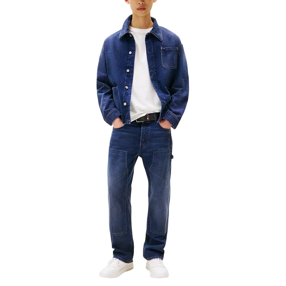 Tommy Hilfiger Jeans Blue Recycled Cotton Relaxed Fit Jeans | Regal Royce