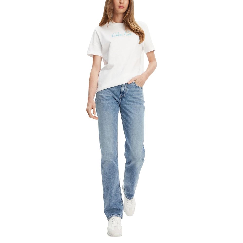 Calvin Klein Jeans Blue Recycled Cotton Mom Jeans | Regal Royce