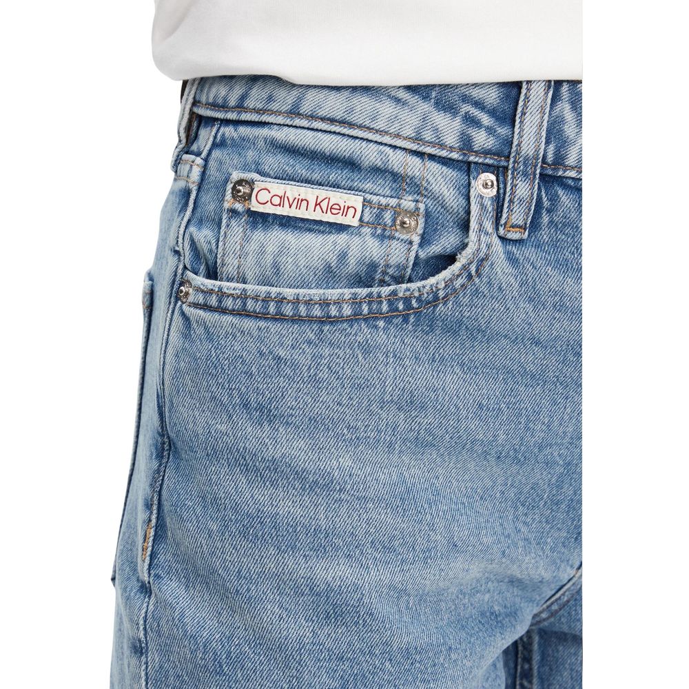 Calvin Klein Jeans Blue Recycled Cotton Mom Jeans | Regal Royce