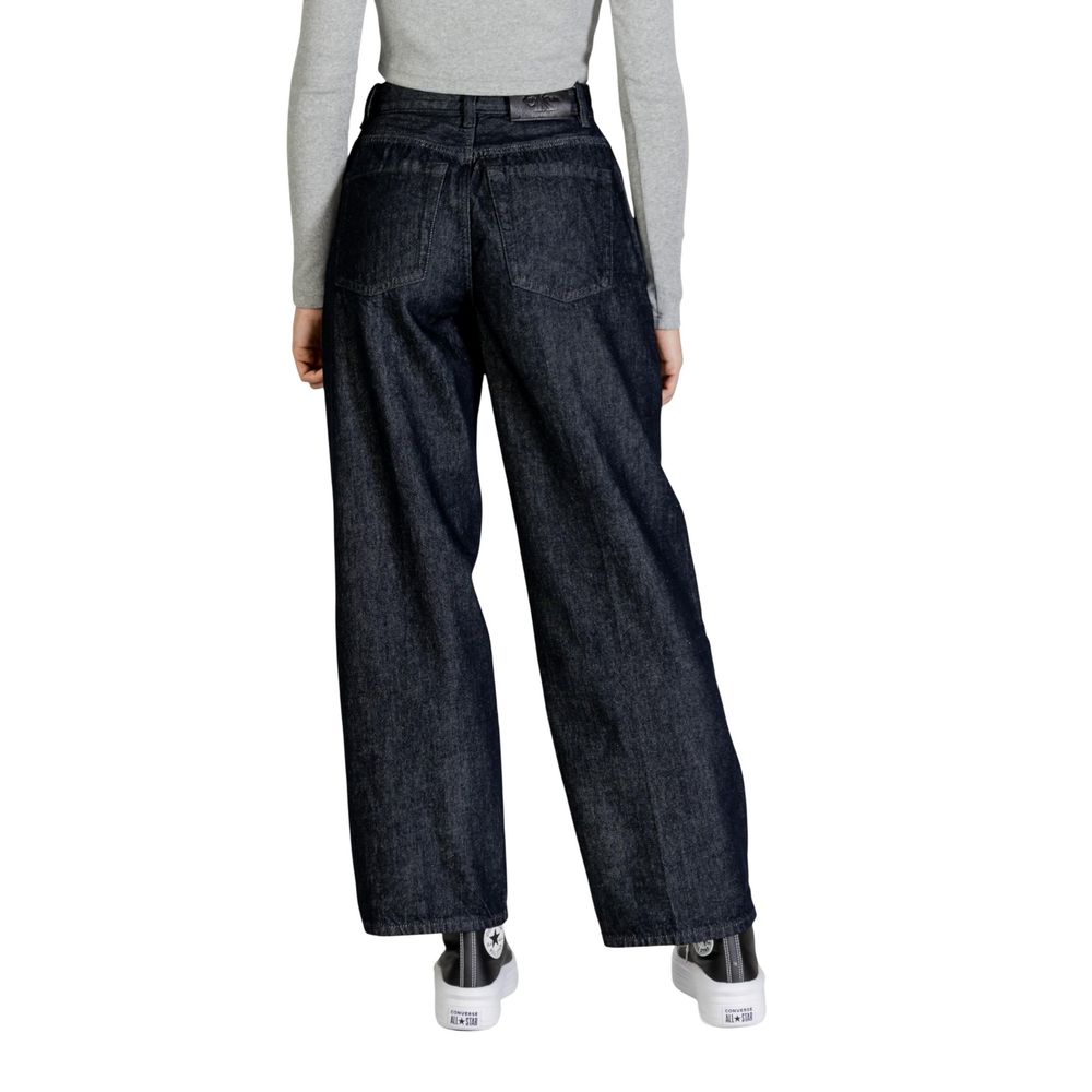 Calvin Klein Jeans Blue Cotton Bootcut Jeans | Regal Royce