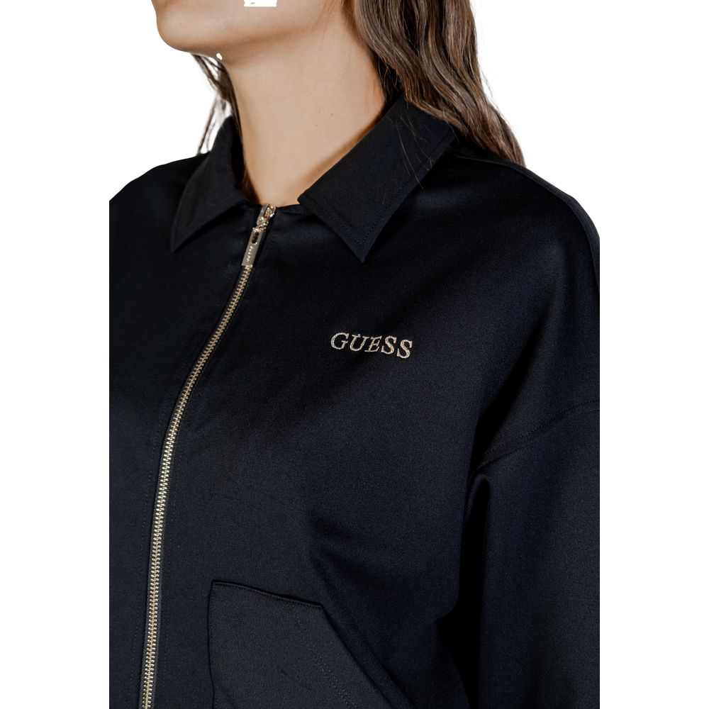 Guess Active Black Polyamide Sweatshirt | Regal Royce