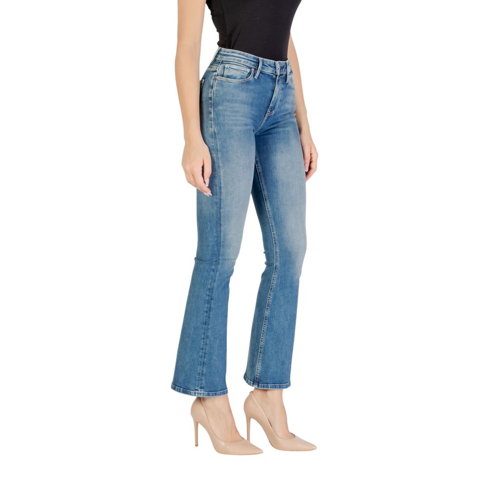 Guess Blue Cotton Bootcut Jeans | Regal Royce