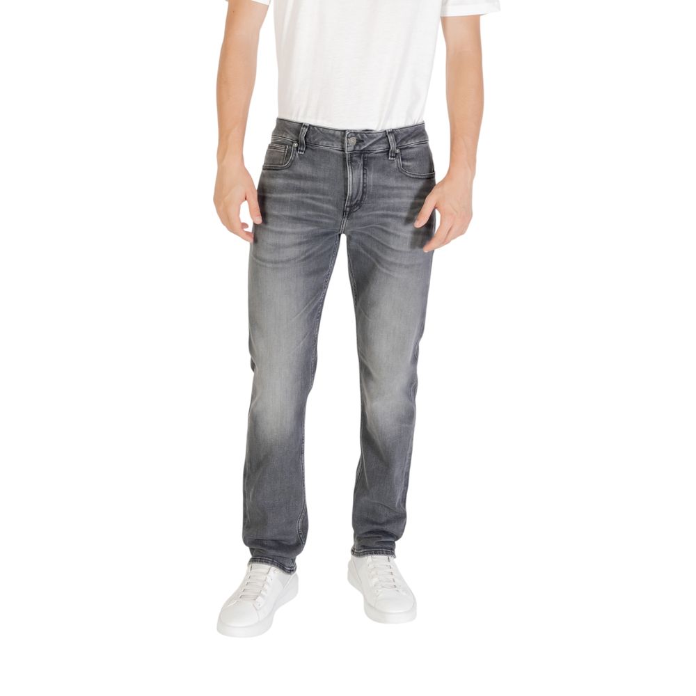Guess Gray Cotton Relaxed Fit Jeans | Regal Royce