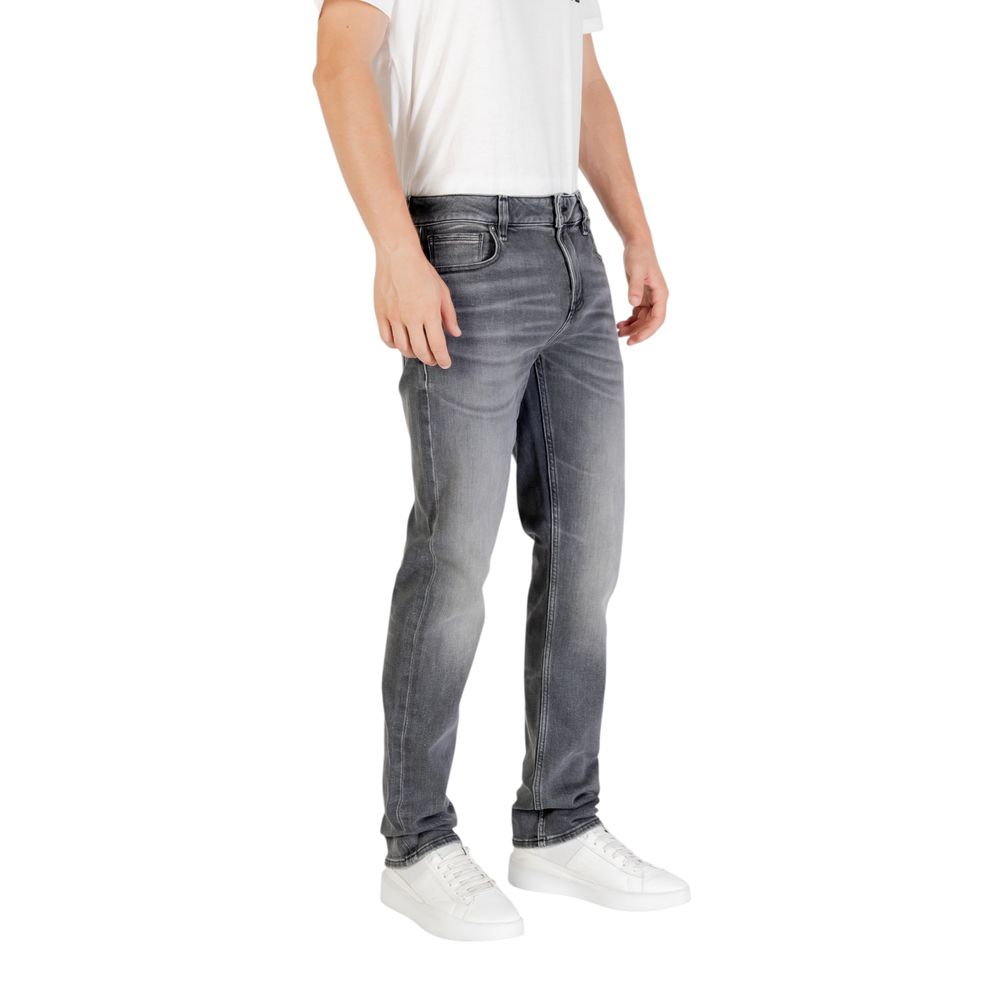 Guess Gray Cotton Relaxed Fit Jeans | Regal Royce