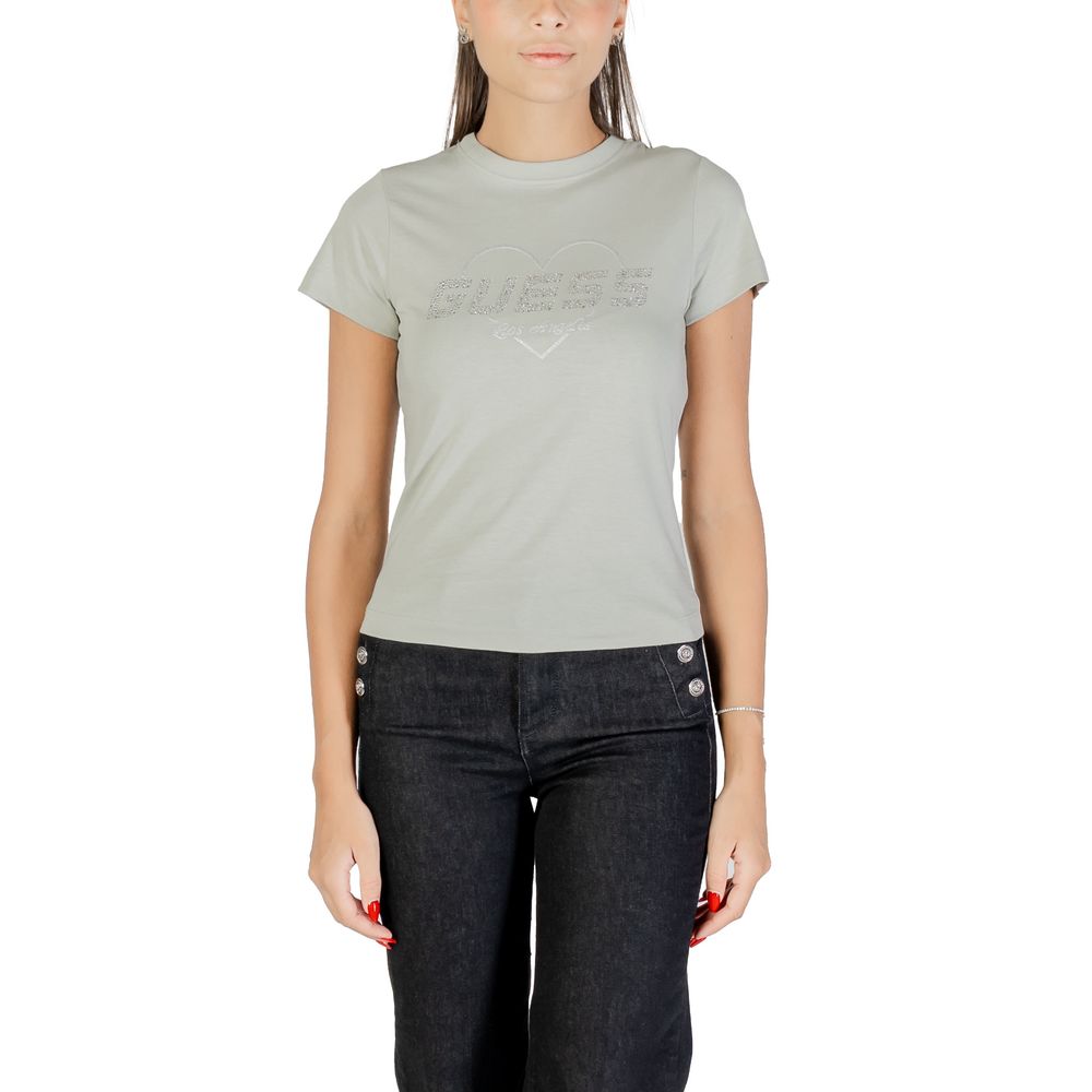 Guess Active Green Cotton T-Shirt | Regal Royce