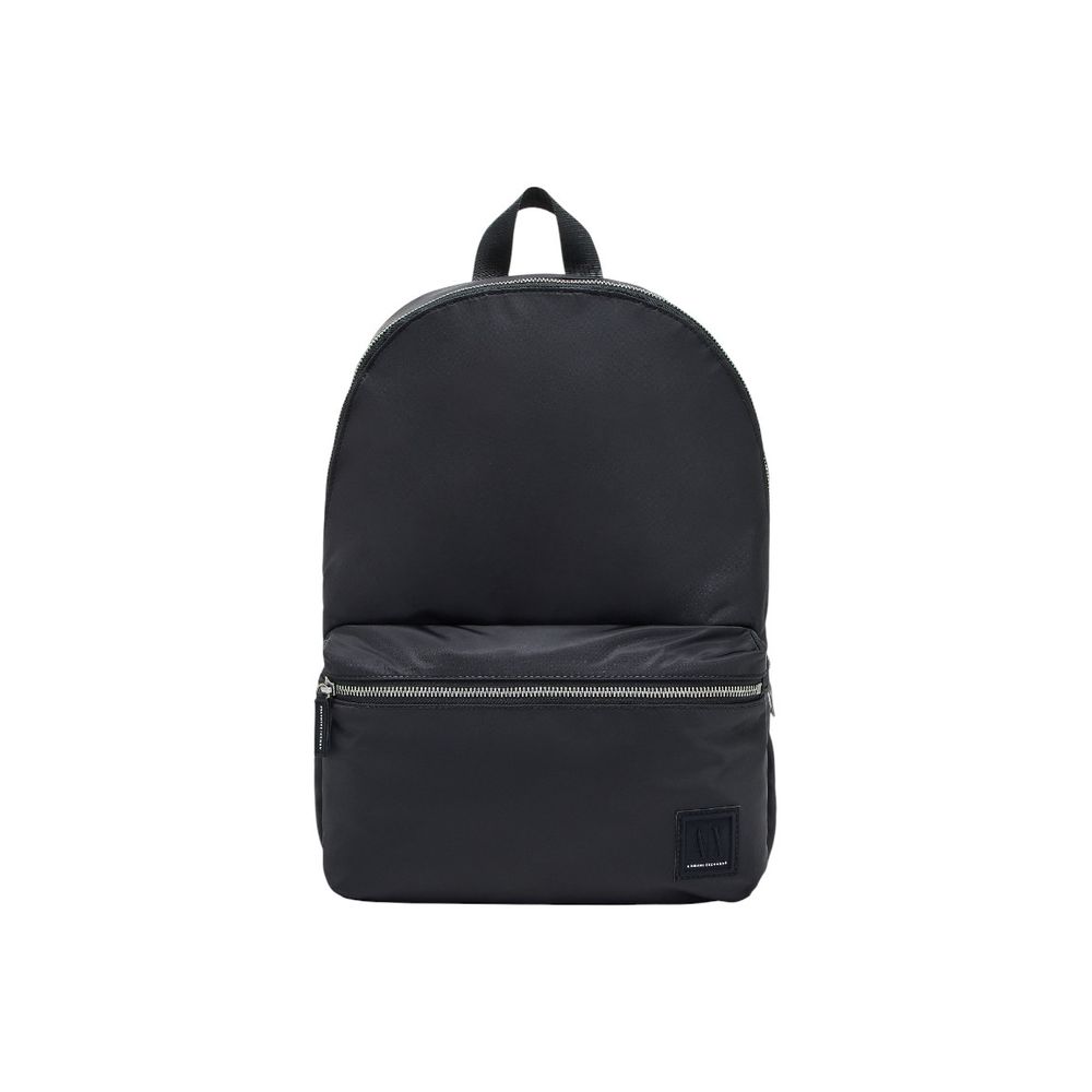 Armani Exchange Black Polyamide Backpack | Regal Royce