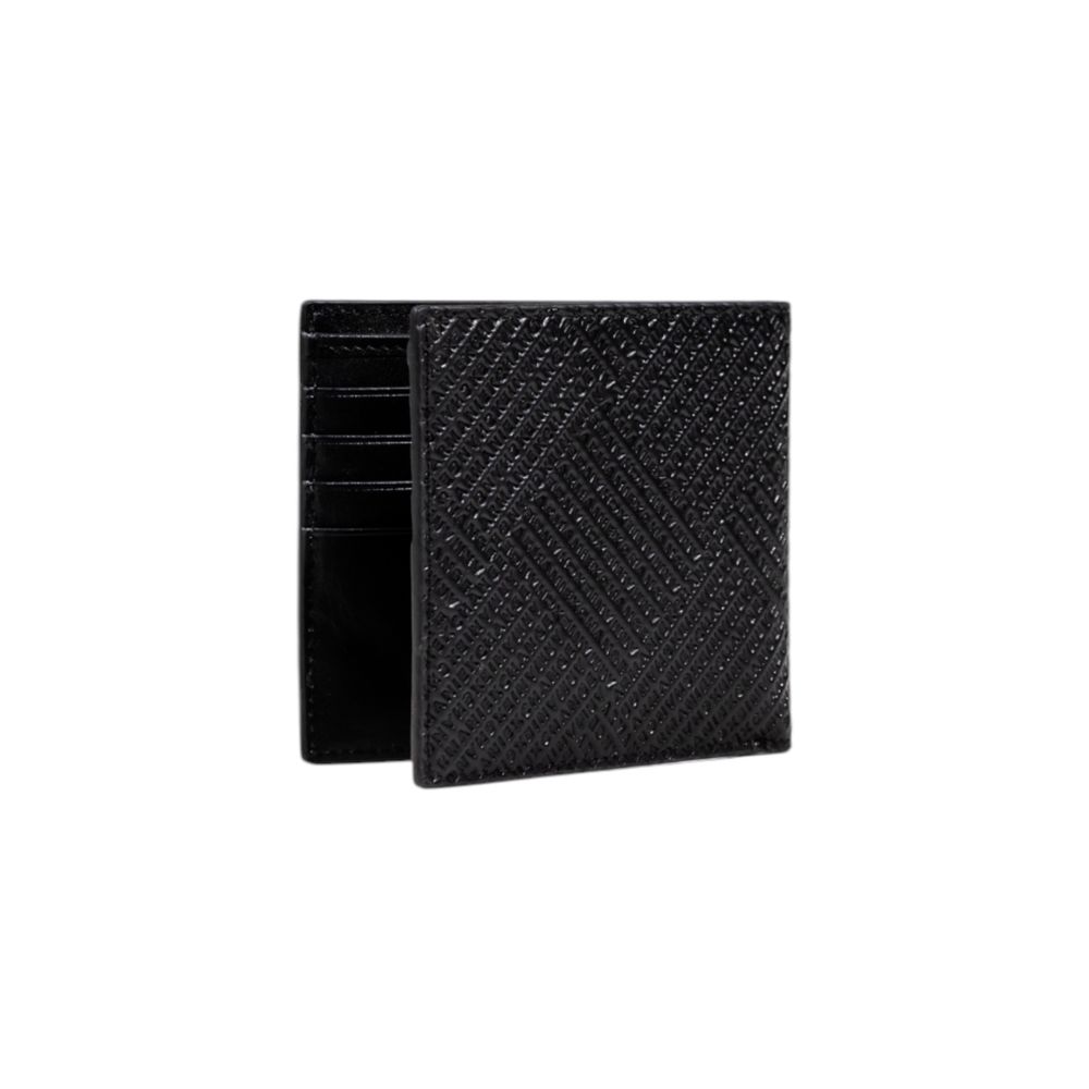 Armani Exchange Black Leather Wallet | Regal Royce