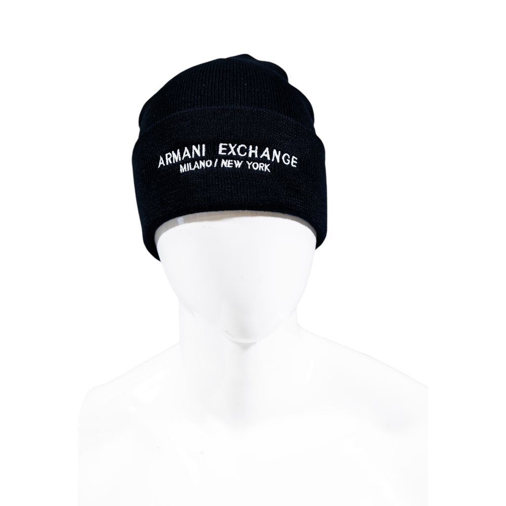 Armani Exchange Blue Polyester Cap (Baseball Hat) | Regal Royce
