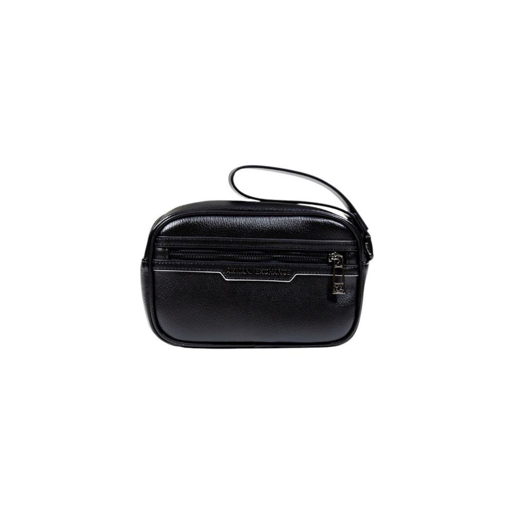 Armani Exchange Black Polyester Clutch Bag | Regal Royce